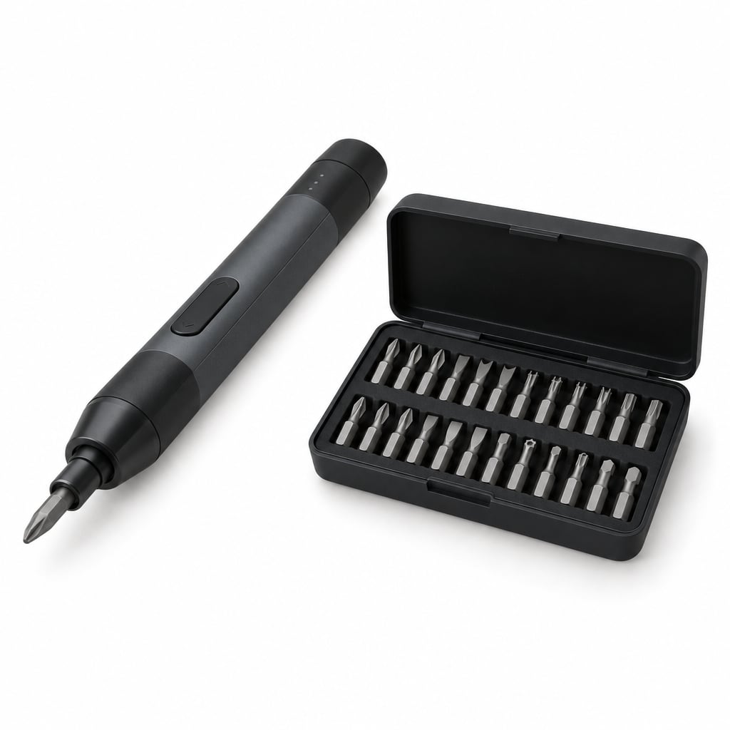 Cordless Electric Screwdriver Set